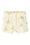 Organic Cotton Baby Girl Animal Patterned Shorts