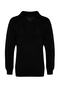 Unisex Black Polo Collar Knitwear Sweater - Regular Fit, Non-Pilling Tmnaw24Kz00008 - 7