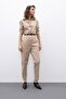 Shirt Collar Gabardine Long Sleeve 100% Cotton Jumpsuit A2252ax23sp - 2