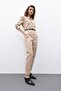 Shirt Collar Gabardine Long Sleeve 100% Cotton Jumpsuit A2252ax23sp - 3