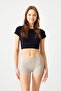 Skin Ribbed Seamless Boxer Briefs Ribbed Boyshort - 5