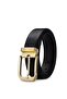Genuine Leather Italian Buckle Belt William Polo Men's Leather Belt - 2