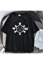 Blunt Blunt Tokyo Revengers Symbol Printed Black Unisex Oversize T-shirt - 2