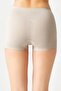 Skin Ribbed Seamless Boxer Briefs Ribbed Boyshort - 4