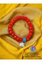 Glass Basement Bead Charm Evil Eye Bead Bracelet Evil Eye Beaded Bracelet
