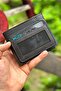 Men's Genuine Leather Wallet Paris Tiguan Extra Card Holder Anthracite Real Leather Wallet - 5