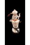 Copper Samovar Heavy Hand Embroidered Rose Flower Pattern Black Thermostat Water Heater Kettle Teapot - 2