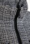 Black Tweed Cropped Puffer Jacket TWOAW24MO00028 - 7