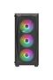 مروحة Falcon V2 مقاس 4 × 12 سم ARGB LED، لوحة جانبية من الزجاج المقسى، حقيبة كمبيوتر للألعاب USB 3.0 ATX - 4