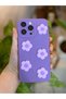 iPhone 14 Pro Compatible Daisy Patterned Launch Velvet Aa Quality - 4