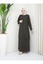 MOTHER LARGE SIZE FRONT AND SLEEVE Rhinestones Elegant GOWN DRESS 1734