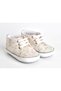 Newborn - İlkadım Home Shoes, Cotton Lined Cream Pied Sports Model