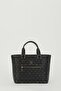 Black Monogram Women's Long Strap Shoulder Bag 05PO23Y1729 - 3