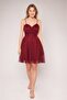 Gabria Strappy Lace Evening Dress