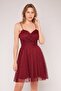 Gabria Strappy Lace Evening Dress - 2