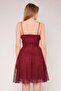 Gabria Strappy Lace Evening Dress - 4