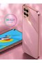 Luxury Silicone Case for Oppo A54 with Rose Edges Gold Detail - 3