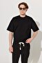 Men's Black Slim Fit Slim Fit Cotton Trousers with Side Pockets - 7