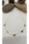 Handmade Lacquer Finish Evil Eye Beaded Women Necklace - 2