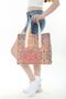 Cloth Bag Anatolian Ethnic Kilim Pattern Printed Tote Bag