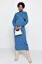 Indigo Bolero Detaylı Triko Elbise Takım TCTAW24US00038 - 3