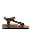 LeMoor's MSAN507 Tengri Yellow Brown Men's Sandals