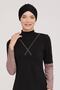 Lycra Fully Covered Hijab Swimsuit Norman 4414 Black Remsa Swimsuit - 4