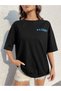 Large Size Colorful Dragon Front and Back Printed Oversize Crew Neck Summer Cotton T-shirt - 2
