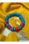 Glass Basement Bead Evil Eye Bead Bracelet Evil Eye Beaded Bracelet - 2