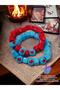 Glass Basement Bead Charm Evil Eye Bead Bracelet Evil Eye Beaded Bracelet - 2