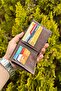 Men's Genuine Leather Brown Wallet Paris Tiguan Real Leather Wallet with Extra Card Holder - 4
