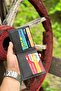 Men's Genuine Leather Wallet Paris Tiguan Extra Card Holder Anthracite Real Leather Wallet - 4