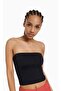 Strapless Crop Blouse - 3