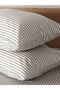 Alaçatı Boutique Striped Cotton Single Duvet Cover Set - 3