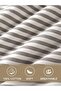 كيس وسادة قطن مقلم 2 قطعة مقاس 50x70 سم - 4