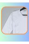 Girl's School Robe Lace Embroidered Long Sleeve Autumn Blouse - 5