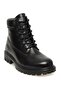 7108M Leather Trend Black Men's Boots