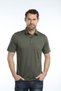 Men's Oversize Shirt Collar T-Shirt Plain Khaki Color Casual Pocket Detailed - 6
