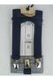 Adjustable 1-9 Years Old Navy Blue Children's Trouser Suspenders and Bow Tie Set