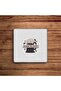 Beer Themed Natural Stone Travertine Coasters Set of 4 - 2