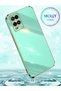 Luxury Silicone Case for Oppo A54 with Rose Edges Gold Detail - 5