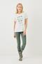 Seamless (seamless) Activewear Sport Tights with Pockets and Yoga & Pilates Combo Slogan T-shirt Set of 2