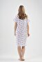 Women's Short Sleeve Rosebloom Nightgown 1C6T1N1O63-0000 - 5