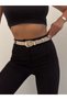 Bridge Buckle End Set Women's Pants Belt, Jacket Belt, Dress Belt, Shirt Belt - 5