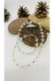 Handmade Czech Glass Women's Necklace Bracelet Set - 2
