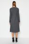 Anthracite Midi Knitwear Super Wide Fit Sweater Dress Twoaw24El00012 - 5
