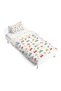 Cute Cars Double Sided Digital Printed Single Duvet Cover Set| Children's Bedding Set