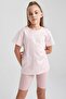 Girl's Printed Short Sleeve T-Shirt B0853a823hs - 3