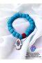 Glass Basement Bead Charm Evil Eye Bead Bracelet Evil Eye Beaded Bracelet - 2