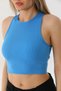 Women's Halter Collar Crop Athlete - 6